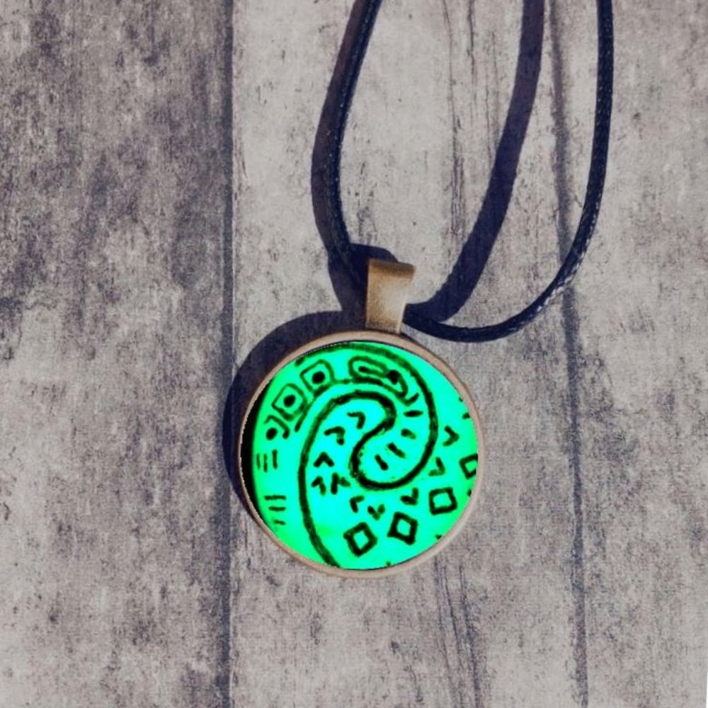 Heart of Tafiti Pendant Necklace, Moana Necklace, Ocean Necklace
